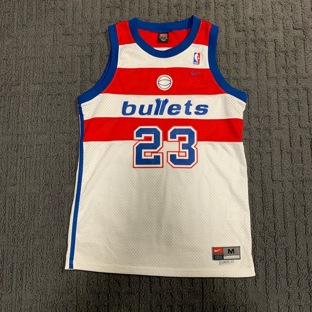 Michael Jordan Washington Bullets Jersey